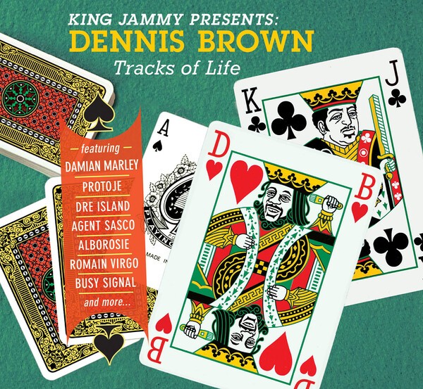 DENNIS BROWN, tracks of life cover