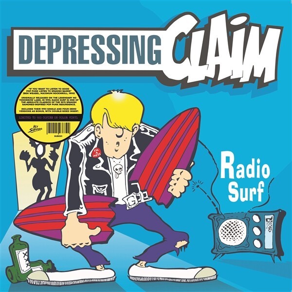DEPRESSING CLAIM – radio surf (LP Vinyl)