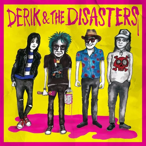 DERIK & THE DISASTERS – s/t (yellow lp) (LP Vinyl)