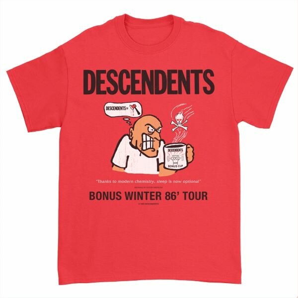 DESCENDENTS, bonus winter tour 86 (boy) red cover