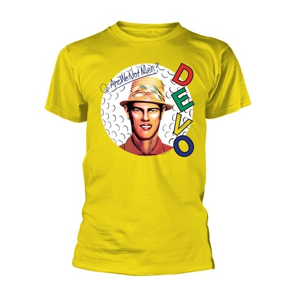 Cover DEVO, are we not men? (boy) yellow