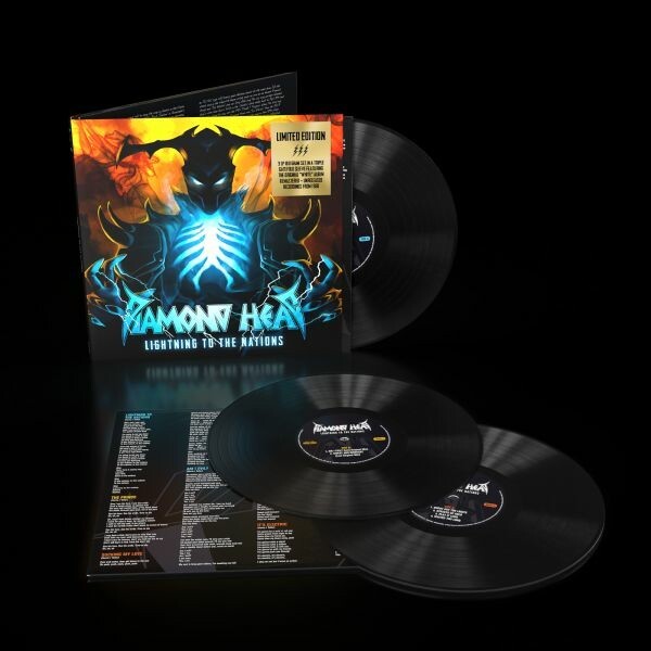 DIAMOND HEAD – lightning to the nations (the white album) (CD, LP Vinyl) –  Flight 13 Records