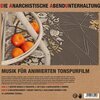 DIE ANARCHISTISCHE ABENDUNTERHALTUNG – musik für animierten tonfilm (LP Vinyl)