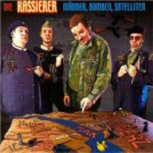 DIE KASSIERER – männer, bomben, satelliten (CD, LP Vinyl)