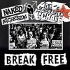 DIE SCHWARZEN SCHAFE / NAKED AGGRESSION – break free ep (7" Vinyl)