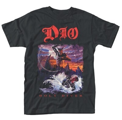 DIO – holy diver (boy) black (Textil)