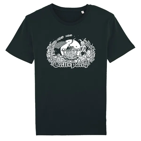 DIRK BONSMA – grill-party (boy), black (Textil)