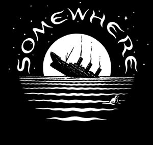 DIRK BONSMA – somewhere (boy), black (Textil)