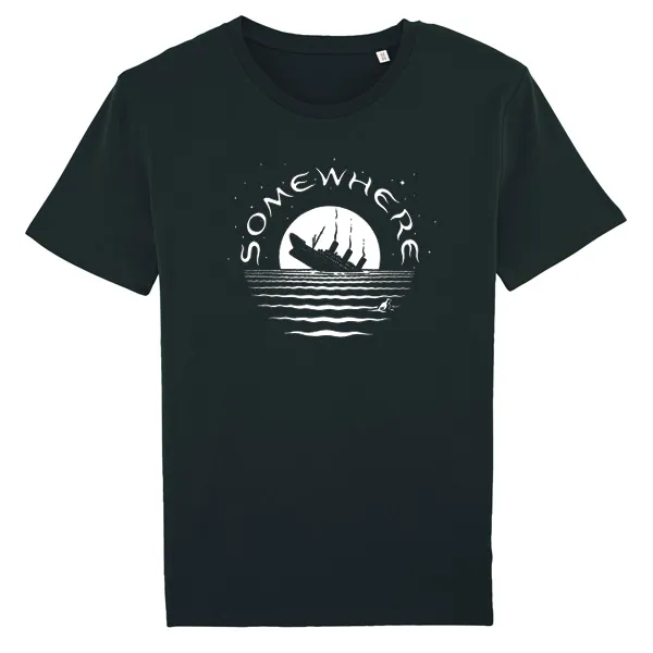 DIRK BONSMA – somewhere (boy), black (Textil)