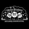 DIRK BONSMA – three sisters (boy), black (Textil)