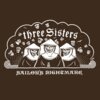 DIRK BONSMA – three sisters (girl), black (Textil)