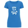 DIRK UHLENBROCK – born to be child (girl), electric blue (Textil)
