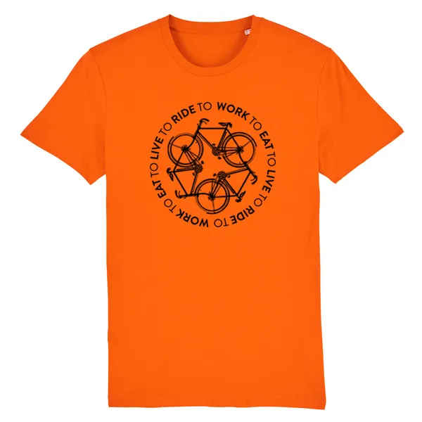 DIRK UHLENBROCK – live to ride I (boy), orange (Textil)