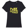 DIRK UHLENBROCK – punk is dad (girl), black (Textil)