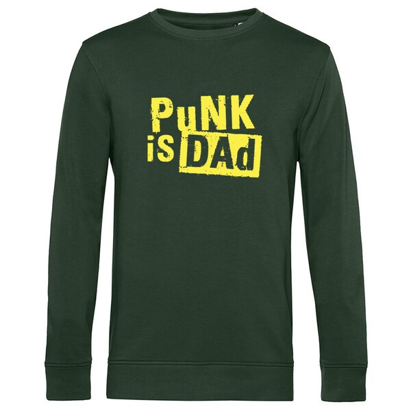 Cover DIRK UHLENBROCK, punk is dad (sweater), black