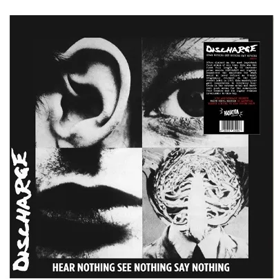DISCHARGE – hear nothing, see nothing, say nothing (LP Vinyl)