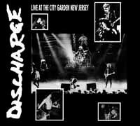 DISCHARGE, live at city garden new jersey cover