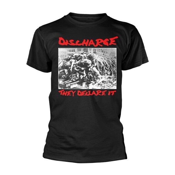 Cover DISCHARGE, they declare it