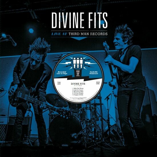 Cover DIVINE FITS, third man live 6-17-2013