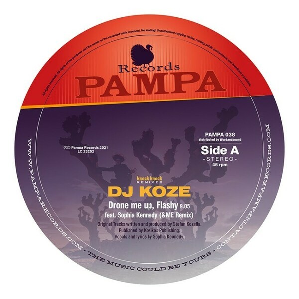 DJ KOZE – knock knock remixes (12" Vinyl)