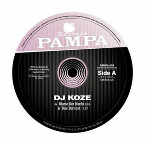 DJ KOZE – rue burnout / blume der nacht (12" Vinyl)