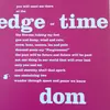 DOM – edge of time (LP Vinyl)