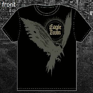 EAGLE TWIN – bird_black (Textil)