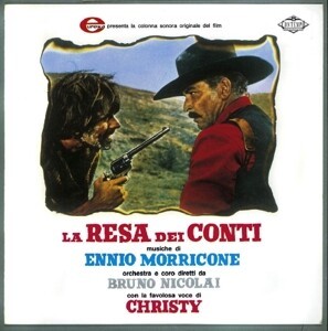 Cover ENNIO MORRICONE, la resa dei conti - o.s.t.