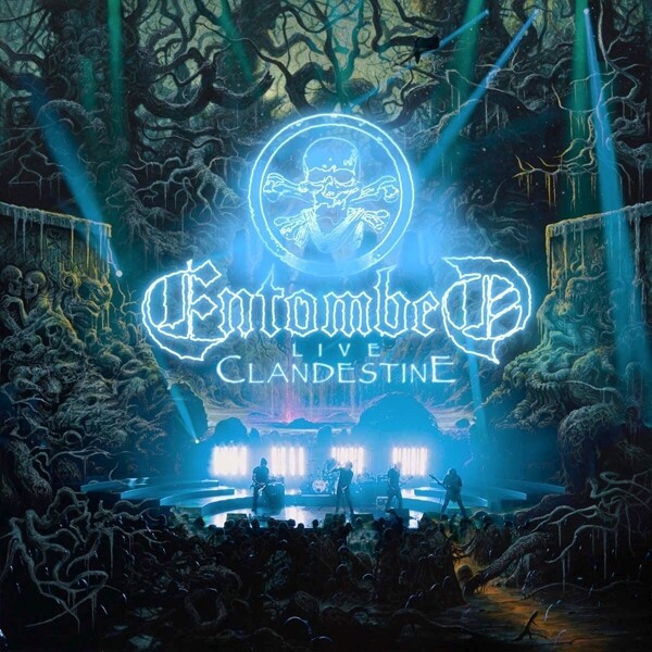 Cover ENTOMBED, clandestine live
