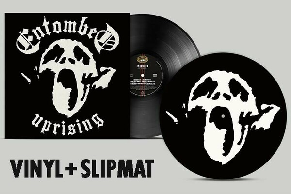 Cover ENTOMBED, uprising (black vinyl plus slipmat)