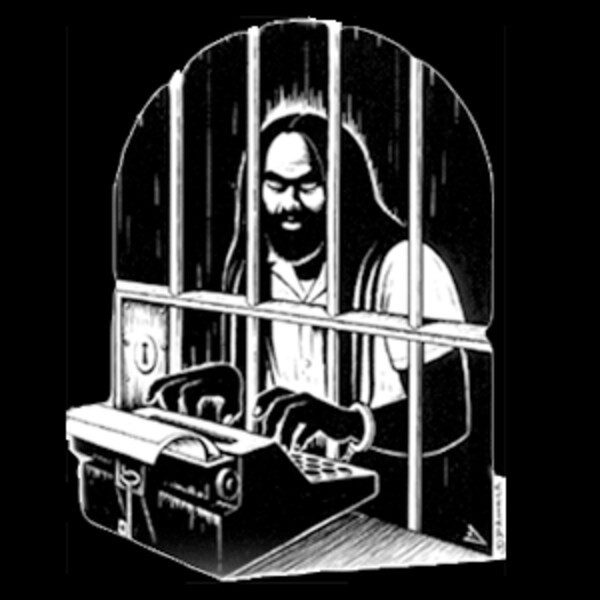 ERIC DROOKER – mumia abu jamal (boy), black (Textil)