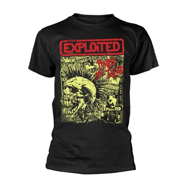 EXPLOITED – punks not dead (boy) black (Textil)