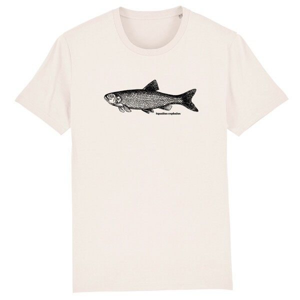 FISHSHIRT – döbel (boy), natural (Textil)