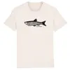 FISHSHIRT – döbel (boy), natural (Textil)