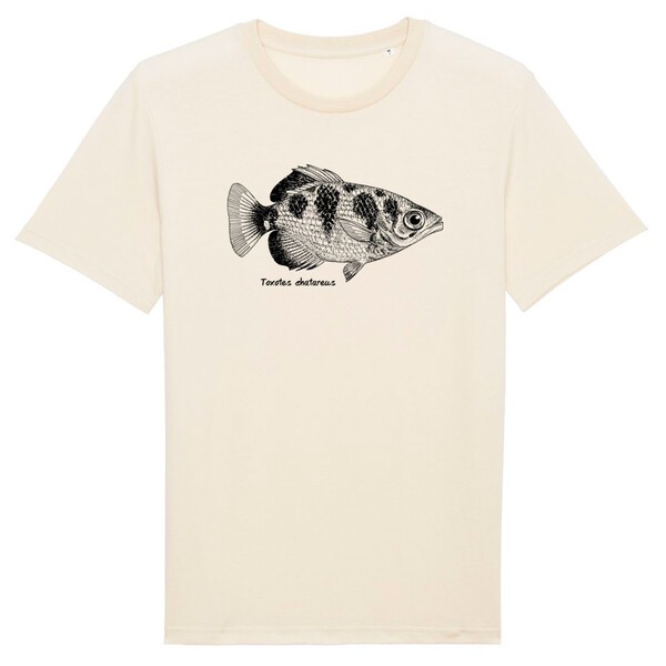 FISHSHIRT – gefleckter schützenfisch (boy), natural (Textil)