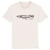 FISHSHIRT – indischer glaskärpfling (boy), natural (Textil)