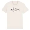 FISHSHIRT – rotbarbe (boy), natural (Textil)