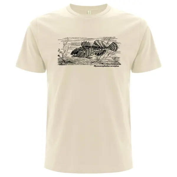 FISHSHIRT – seeskorpion (boy), natural (Textil)
