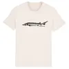 FISHSHIRT – stör (boy), natural (Textil)
