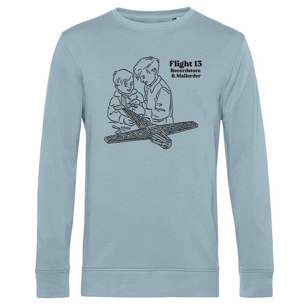 FLIGHT 13 – playground (sweater), blue fog (Textil)