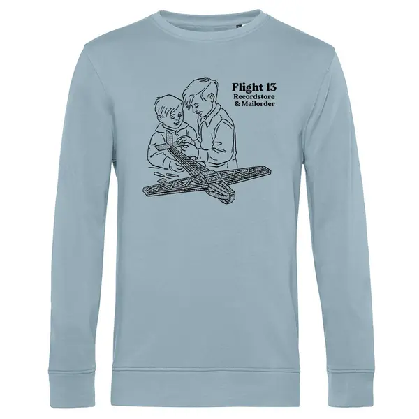 FLIGHT 13 – playground (sweater), blue fog (Textil)