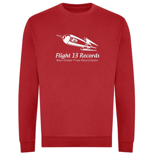 FLIGHT 13 – rocket (sweater), fire red (Textil)