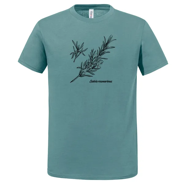 FLORASHIRT – rosmarin (boy), sage green (Textil)