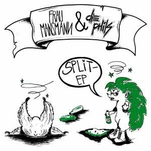 FRAU MANSMANN / DIE PHILS – split (7" Vinyl)