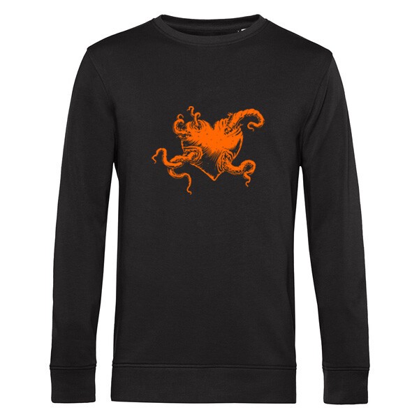 FUFU FRAUENWAHL, tentakelherz (sweater), black cover