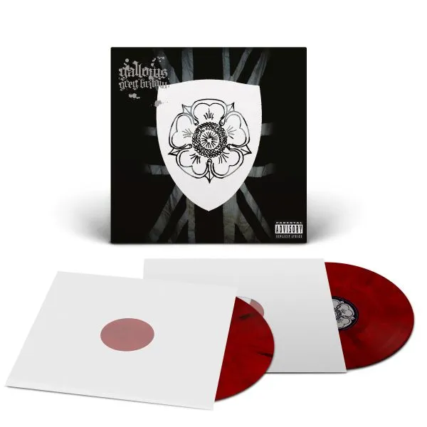 GALLOWS – grey britain (red black marble) (LP Vinyl)