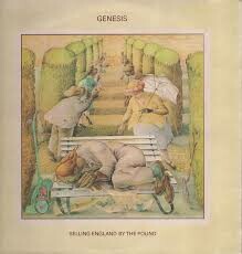 Cover GENESIS, selling england by the pound