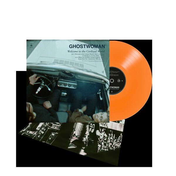 GHOSTWOMAN – welcome to the civilized world (orange + poster) (LP Vinyl)
