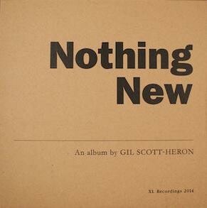 Cover GIL SCOTT-HERON, nothing new