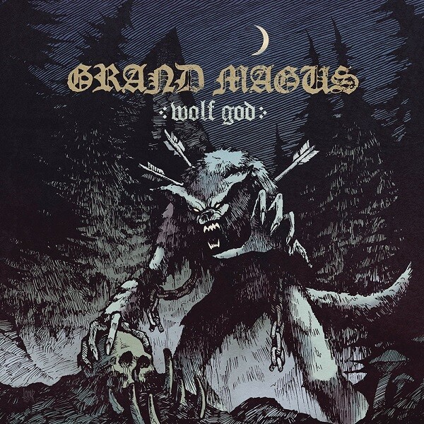 GRAND MAGUS, wolf god cover